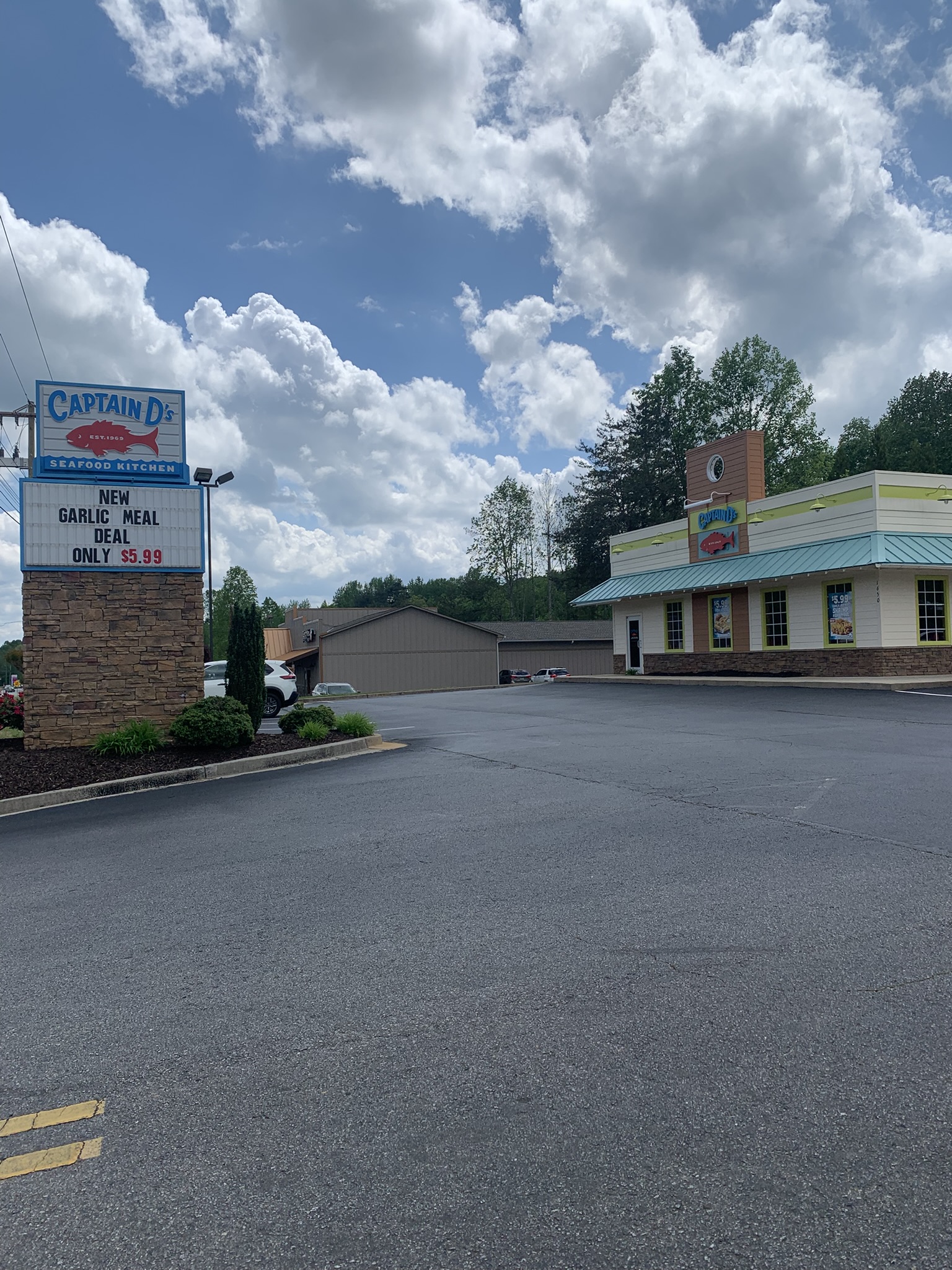 Restaurant Review – Captain D’s in Cleveland, Georgia